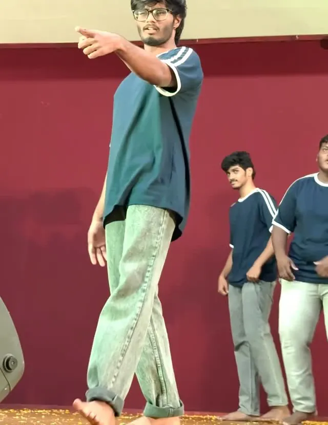 Suhas performing at Thandav 2025