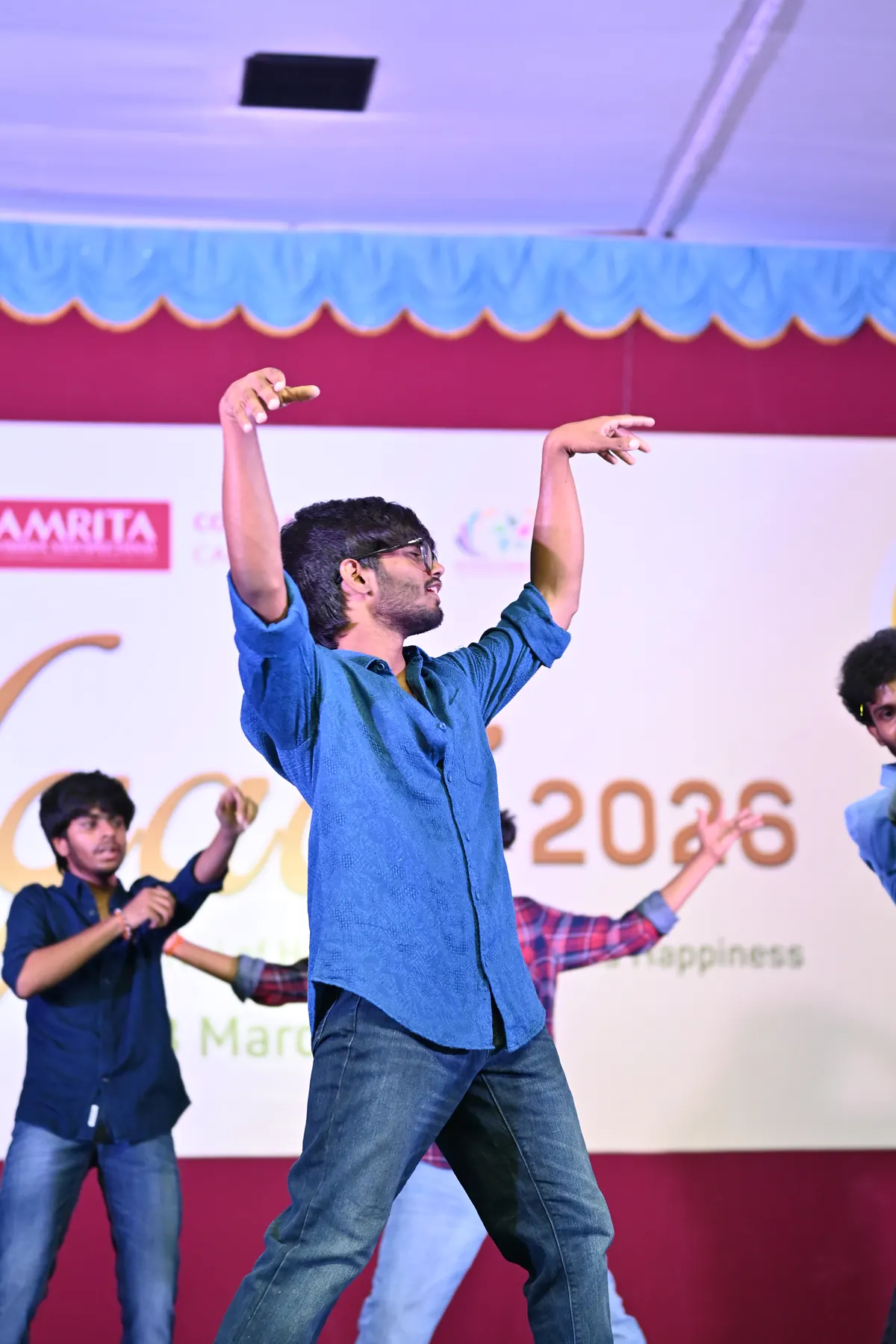 Suhas performing at Ugadi 2026
